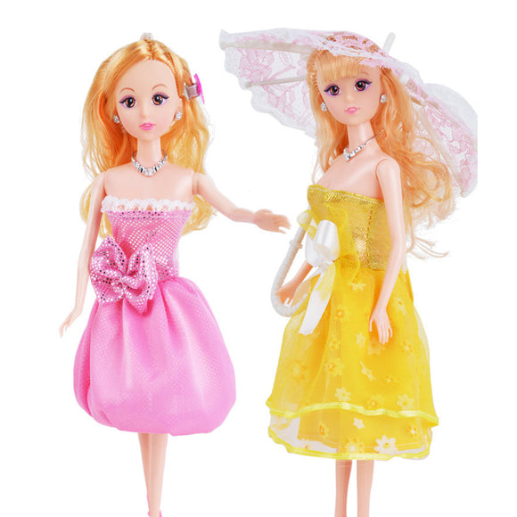 Doll Dress Up Princess Wedding Plastic High End Gift Box Dolls Action Figure