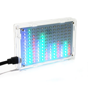 Geekcreit 5V LED Music Spectrum Electronic DIY LED Flash Kit 12x11FFT 108 x 70 x 16mm