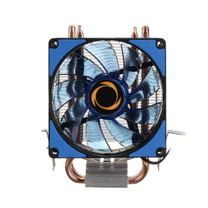 12V Dual LED CPU Cooling Fan Heatsink Radiator 9cm For Intel LGA1155X/1151 AMD Socket