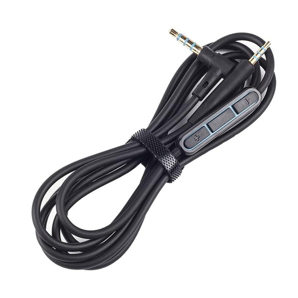 Universal 2.5mm to 3.5mm Adapter Cable Wired Control Audio Cord for Headphone Headset QC25