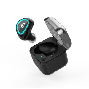 M19 Mini Single bluetooth Earphone Wireless Music Earbusds With Charging Case for Mobile Phones