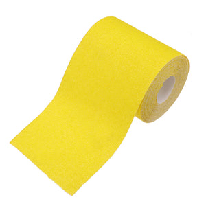 40 60 80 120 180 Grit Sandpaper Roll 500x9.3cm Aluminum Oxide Golden Yellow Longboard Dura Sandpaper for Automotive and Woodworking