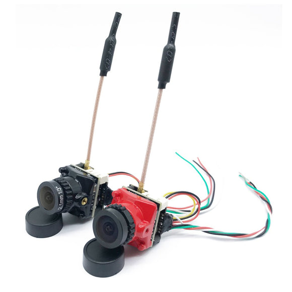 EWRF e7087U 5.8G 48CH Pitmode/25mW/100mW/200mW Adjustable FPV VTX With 1/2.7'' Super WDR CMOS 1200TVL 2.1mm FPV Camera