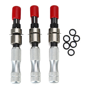 DANIU 3pcs Longer 7Pins Adjustable Tubular Lock Pick Tools 7.00MM 7.5MM 7.8MM