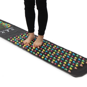 Foot Massage Mat Medical Therapy Pad Reflexology Massager Pain Relief Walk Stone Stimulator