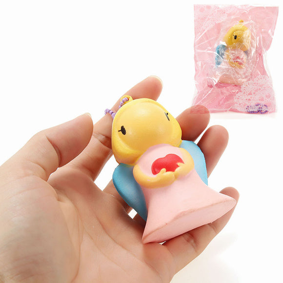 Squishy Angel 8cm Slow Rising With Packaging Collection Gift Decor Soft Squeeze Toy Random Color