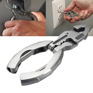 Mini Multifunctional Tool 9 in 1 Multitool Keychain Plier Screwdriver Pocket Tools