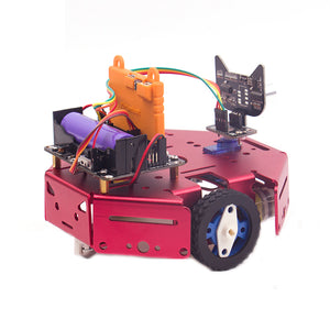 KittenBot Robot: bit Patrol Line Obstacle Avoidance Smart Robot DIY Kit With Microbit Expanding Board