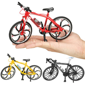 1:10 Diecast Bicycle Model Toys Racing Cycle Cross Mountain Bike Building Gift Decor