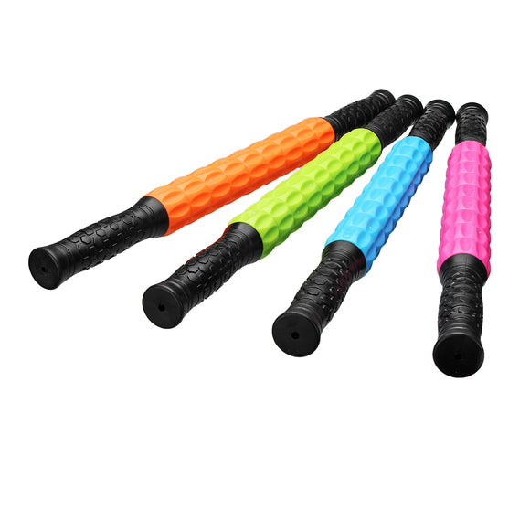 Portable Massage Roller Stick Trigger Point Travel Fullbody Muscle Leg Sport Gym