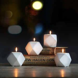 Modern Design Ceramic Candle Holder Elegant Art Creative Home Decor Modern Style Home Appliance