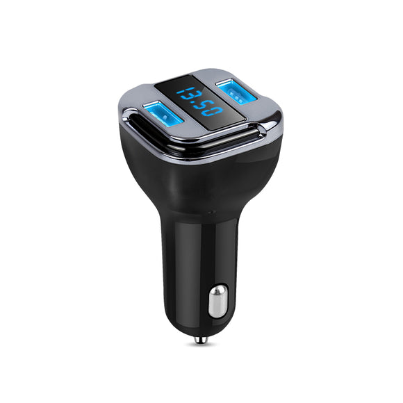 iMars EC08 GPS Locate Tracker Car Charger Mini 5V Dual USB Port HD OLED Display