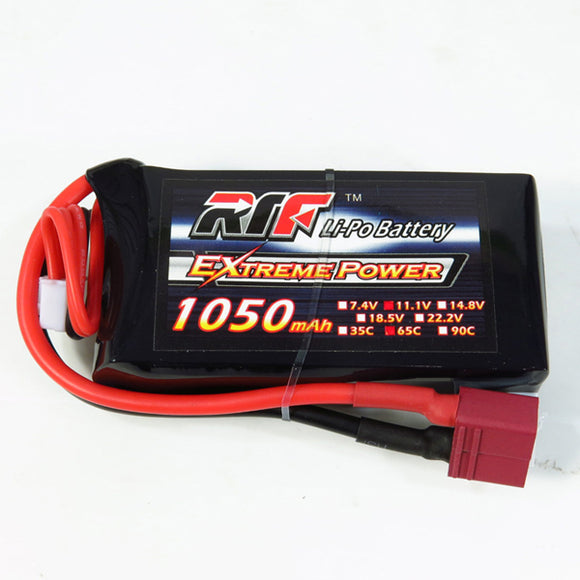 Giant Power RTF 1050mAh 3S 11.1V 65C Lipo Battery for RC Models