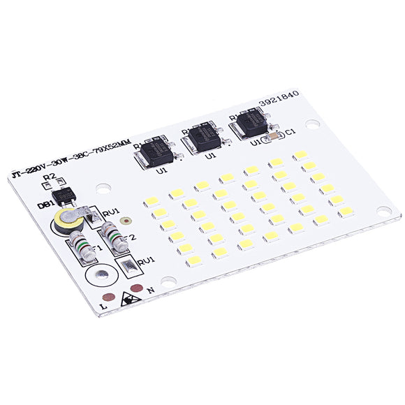 30W LED SMD2835 Chip Lamp Integrated Smart IC Driver for Flood Light AC220V