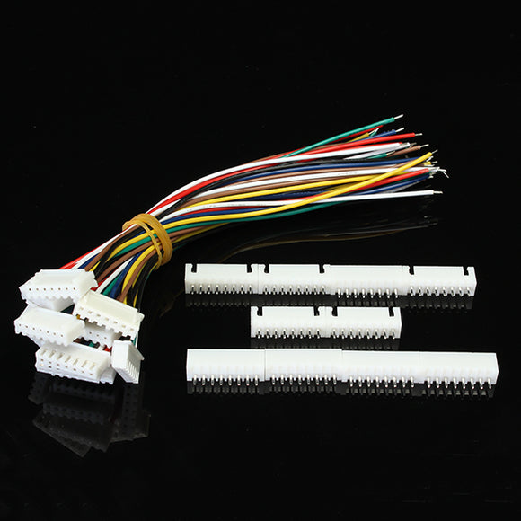 10sets 15cm XH2.54 8Pin 24AWG 1007 Terminal Wire Circuit Board Connecting Cable With Socket