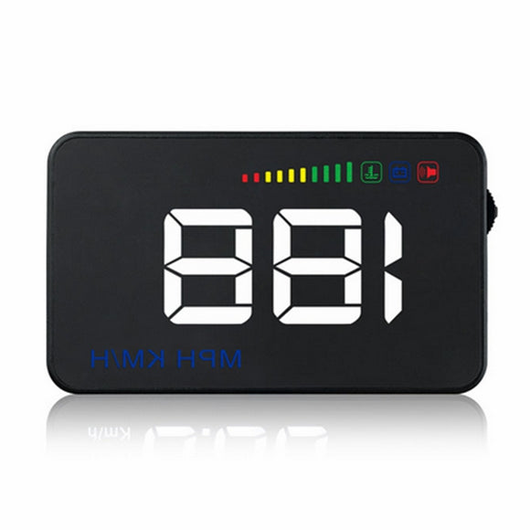 A500 Car Hud Head Up Display HD Car Speed Projector Car Styling Wind Shield OBD2 GPS Digital