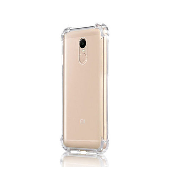 Clear Transparent Soft TPU Anti-slip Drop-resistance Back Case For Xiaomi Redmi Note 4X