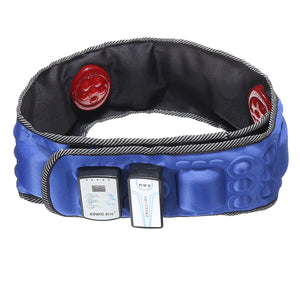 Wireless Electric 6 Motors Slim Belt Heating Massager Vibration Burner Fitness Loss Weight Waist For Abdominal Tummy