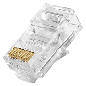 Choseal QS6015 8Pin RJ45 Connector Cat5e Network Connector