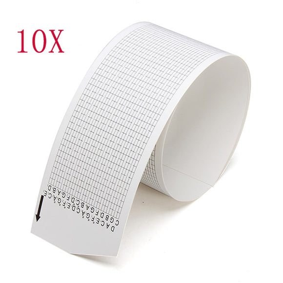 10pcs Paper Tape Strip For 30 Note DIY Music Box Or Movement