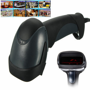 Handheld USB Port Laser Barcode Scanner Barcode Reader For POS Computer Shop