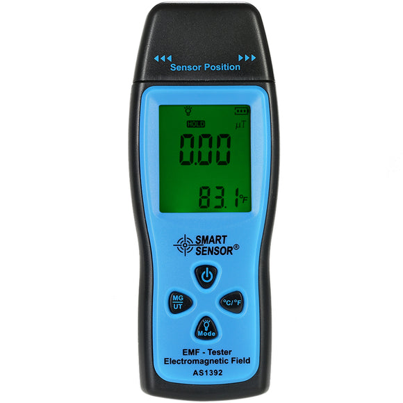 SMART SENSOR AS1392 Handheld Digital LCD Mini Radiation Dosimeter EMF Tester