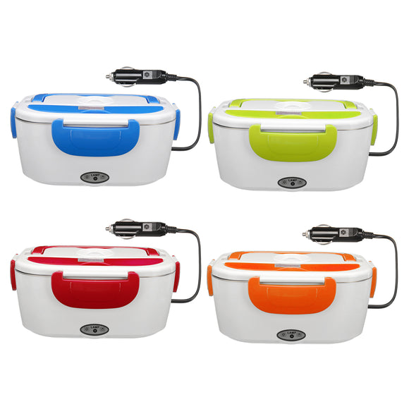 Multi-functional Portable Electric Heating Lunch Box Food Heater Rice Container for Home Office Car