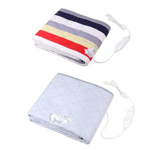 50W Electric Heated Blanket Cotton Soft Warm Winter Cover Heating Pad Heater Mat Control Flannel