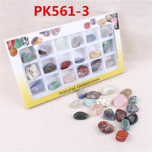 AU Natural Gemstones Stones Variety Collection Crystals Kit Mineral Geological Teaching Materials