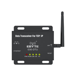 E90-DTU(433C30E) Ethernet to Radio Transmission Small Size 433MHz 1W Modbus RTU Gateway TCP IP Wireless Transceiver IOT Module