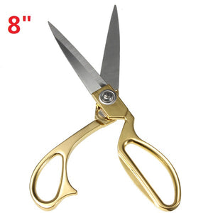 8inch Tailoring Scissors Stainless Steel Dressmaking Shears Fabric Craft Cutting Ceauration