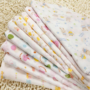 5pcs Newborn Infant Cotton Baby Bibs Feeding Nursing Gauze Scarf Saliva Towel