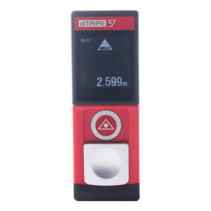 MileSeey dTAPE T5 20M/65ft Intelligent Touch Screen Infrared Laser Distance Meter Tester Rangefinder