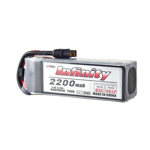 AHTECH Infinity 2200mAh 4S 14.8V 85C Lipo Battery XT60 SY60 For RC Drone FPV Racing Multi Rotor