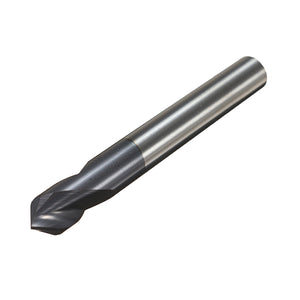 Drillpro 2 Flutes 6mm Carbide Chamfer Mill 90 Degree HRC45 Milling Cutter