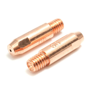 50Pcs Copper Contact Tip Holder 0.9x6mm For MB24 MIG MAG Welding Torch Copper