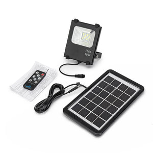 10W Solar Panels Plastic Frame 3W 20LED Waterproof Solar lamp Panel Remote Optically Control Lamp