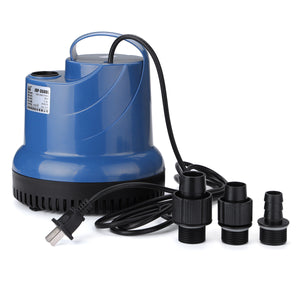 220V 15W-80W Submersible Water Pump For Aquarium Clean the Fecal