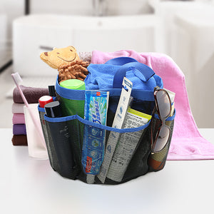 KCASA KC-SC08 Travel Mesh Shower Storage Bag Durable Oxford Toiletry Organizer Quick Dry Tote