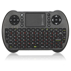 2.4G Wireless Russian English Version Mini Keyboard Touchpad Air Mouse for Android TV Box Mini PC