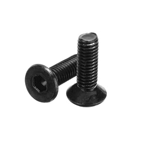 Suleve M3CH11 50Pcs M3 Carbon Steel Hex Socket Flat Head Countersunk Screws Bolts 4-12mm Length