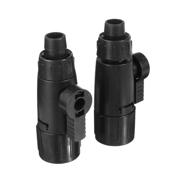 12mm Aquarium Filter Inlet and Outlet Water Flow Valve Fish Tank Control Valve