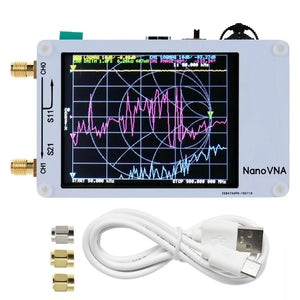 Original NanoVNA Vector Network Analyzer HF VHF UHF Antenna Analyzer Standing Wave Frequency Range 50KHz -900MHz Touch Screen