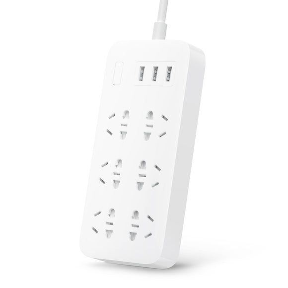 Original Xiaomi 3 USB 5 Power Plug Strip Portable Socket for Cell Phone Tablet Camera Powerbank