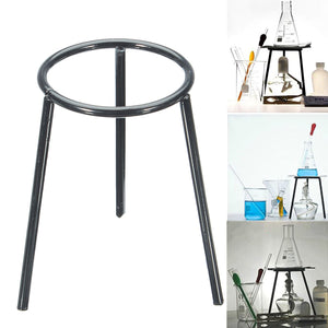 Lab Bunsen Burner Tripod Cast Iron Support Stand