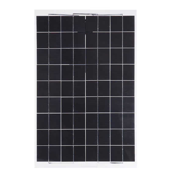 30W 12V Mono Flexible Solar Panel Battery Charger For RV Boat