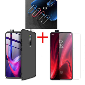 Bakeey Hard PC Protective Case+Tempered Glass Screen Protector+Lens Protector For Xiaomi Mi 9T / Mi 9T PRO/ Redmi K20 / Redmi K20 PRO