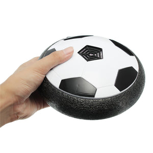 Air Power Soccer Disc Football Indoor Outdoor Hover Ball LED Lighting Music Toys For Kids Gift