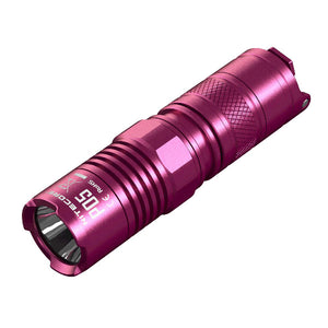 Nitecore P05 PINK L2 U2 460LM STROBE READY EDC LED Flashlight