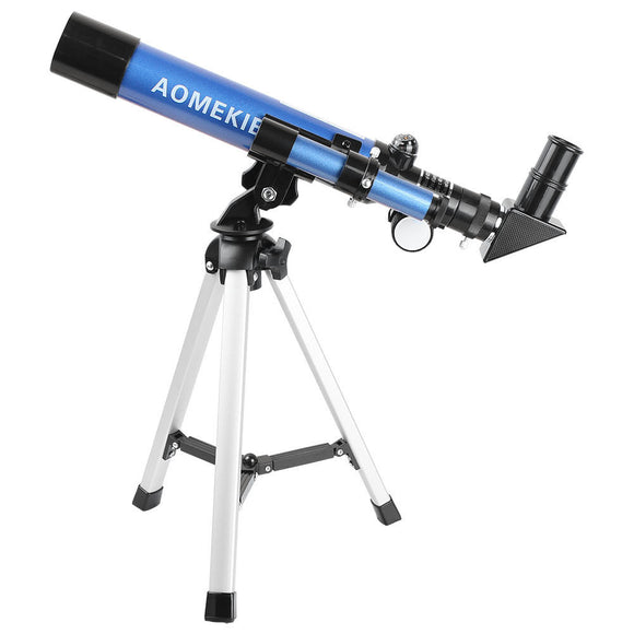 F400x40 Astronomical Refractor Telescope HD Optical Space Monocular Entry Level Children Kids Toy Gifts + Tripod